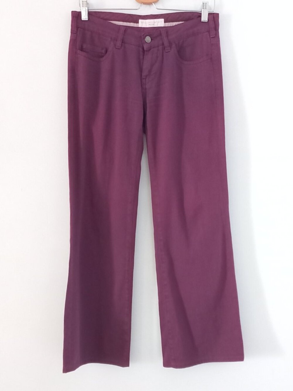 STELLA MCCARTNEY vintage purple wide leg jeans